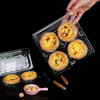 Einweg-Gem&uuml;sebox, Fabrikanpassung, PET-Obst-Kunststoff-Trennbox f&uuml;r Lebensmittel und Obst