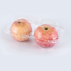 Bo&icirc;te en plastique PET transparente pour deux bo&icirc;tes d'emballage de fruits et l&eacute;gumes s&eacute;par&eacute;es