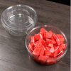 Verpackungsbox, transparent, Kunststoff, verdickte Verpackungsbox, Obstschneide-Salatbox mit Deckel, PET