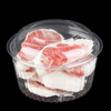 Verpackungsbox, transparent, Kunststoff, verdickte Verpackungsbox, Obstschneide-Salatbox mit Deckel, PET