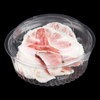  Transparenter Plastikbeh&auml;lter zum Mitnehmen, Einweg-Dessertbeh&auml;lter mit Klappdeckel und Deckel, geeignet f&uuml;r Salat, Nudeln und Sandwiches