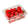 Contenitore per frutta in PET monouso personalizzabile per contenitori per alimenti Scatole per imballaggio Scatola trasparente 