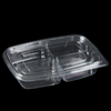 Bo&icirc;te &agrave; l&eacute;gumes jetable, personnalisation en usine, bo&icirc;te de s&eacute;paration en plastique pour fruits PET pour aliments et fruits